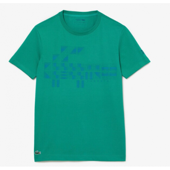 CAMISETA LACOSTE SPORT x NOVAK DJOKOVIC - VERDE